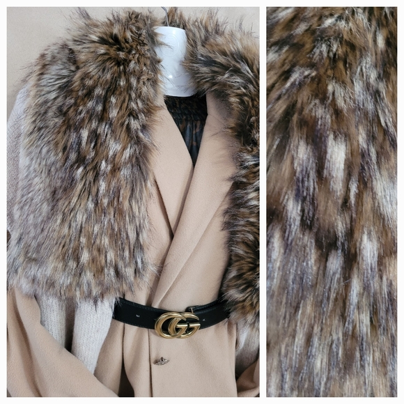 Fur Pocket Scarf - Picture 4 of 4